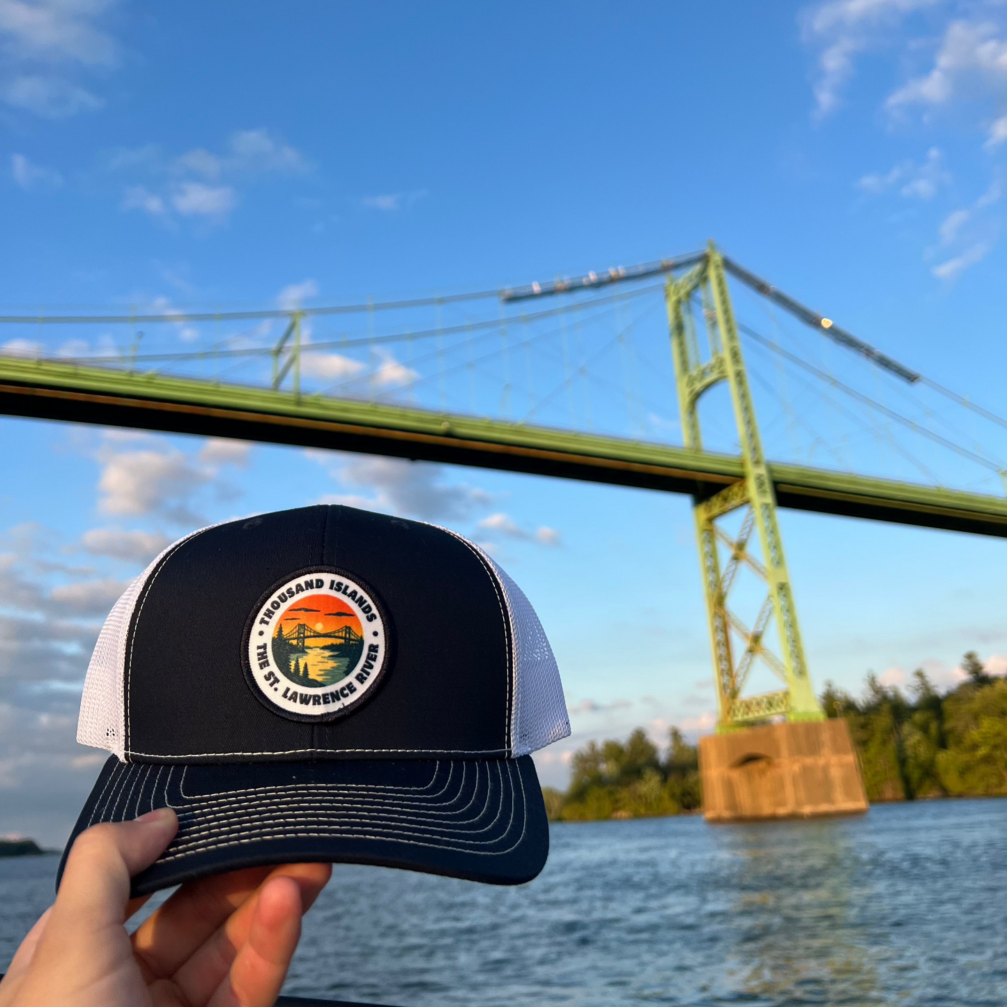 Thousand Islands Trucker Hat (Navy/White)